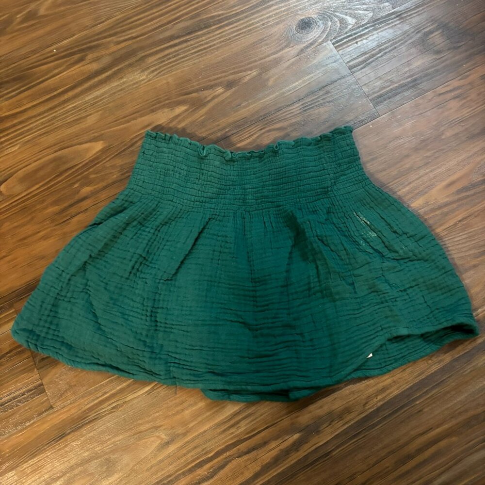 STARK X Erika Skirt Size XS Women’s Emerald Green Mini Skirt